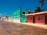 Calle en la ciudad de Progreso